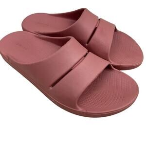 OOFOS Sandals Pink Men Size 14